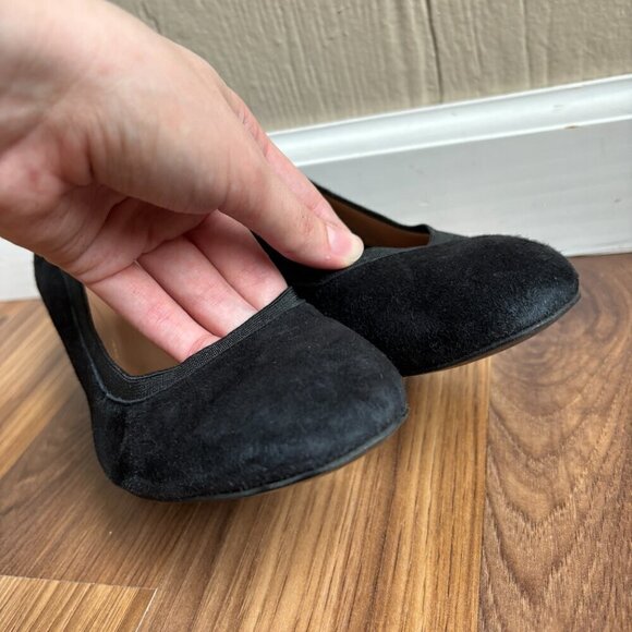 Vionic Suede Natalie Block Tortoise Heel Casual Shoe - Picture 9 of 13